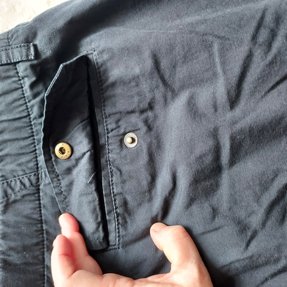 Apt. 9 Men's W36 Premier Flex Black Cargo Shorts Casual Everyday Normcore Summer - Picture 5 of 6